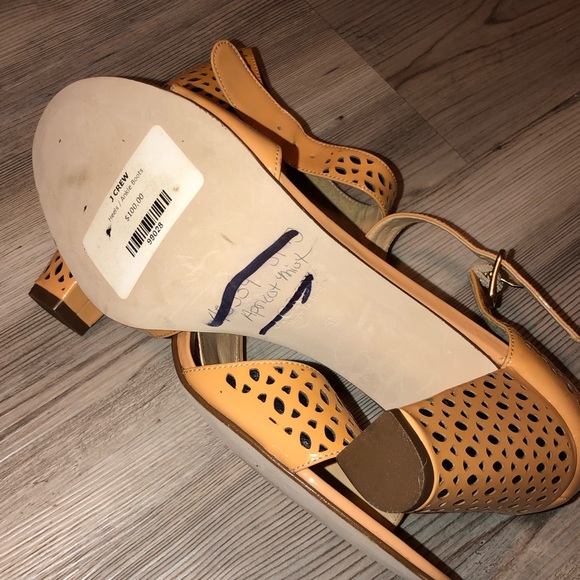 J. Crew Patent Perforated Sandals - Picture 3 of 6